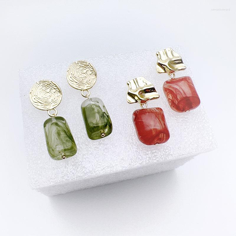 Dangle Earrings Classic Geometric Resin Pendant Irregular Metal For Women Holiday Gift Trendy Fashion Jewelry Ear Accessories E184
Dangle Earrings Classic Geometric Resin Pendant Irregular Metal For Women Holiday Gift Trendy Fashion Jewelry Ear Accessories E184
