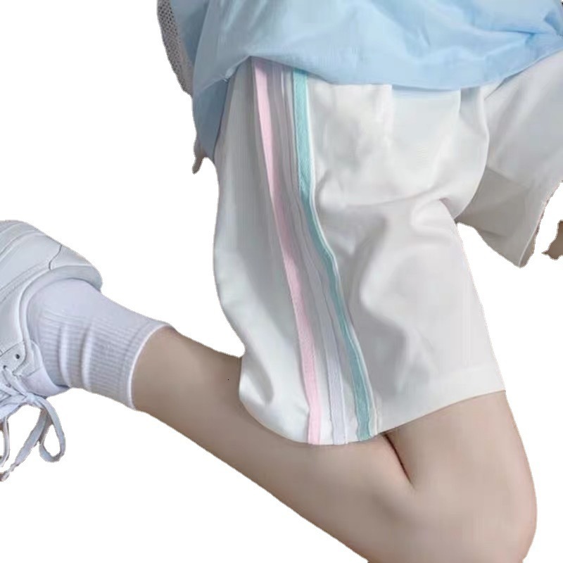 Women's Shorts Summer Soft Loose Casual Shorts Pink Yellow Black White Sport Shorts Man Woman Fifth Shorts Fashion Comfort Wholesale 230509