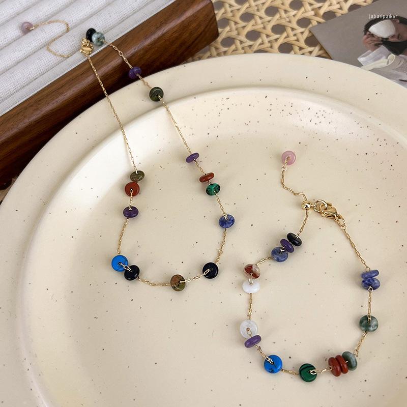 Choker Minar Handmade Round Hollow Out Natural Stone Charm Necklaces For Women Candy Color Strand Necklace Party Beach Jewelry
Choker Minar Handmade Round Hollow Out Natural Stone Charm Necklaces For Women Candy Color Strand Necklace Party Beach Jewelry