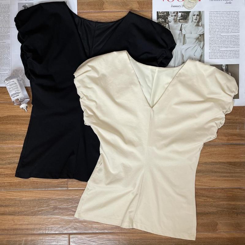 Women' T Shirts 2023 Women Fashion Short Sleeve Casual Medium Stitching Bud Waist V-neck T-shirt Top 0401
Women' T Shirts 2023 Women Fashion Short Sleeve Casual Medium Stitching Bud Waist V-neck T-shirt Top 0401