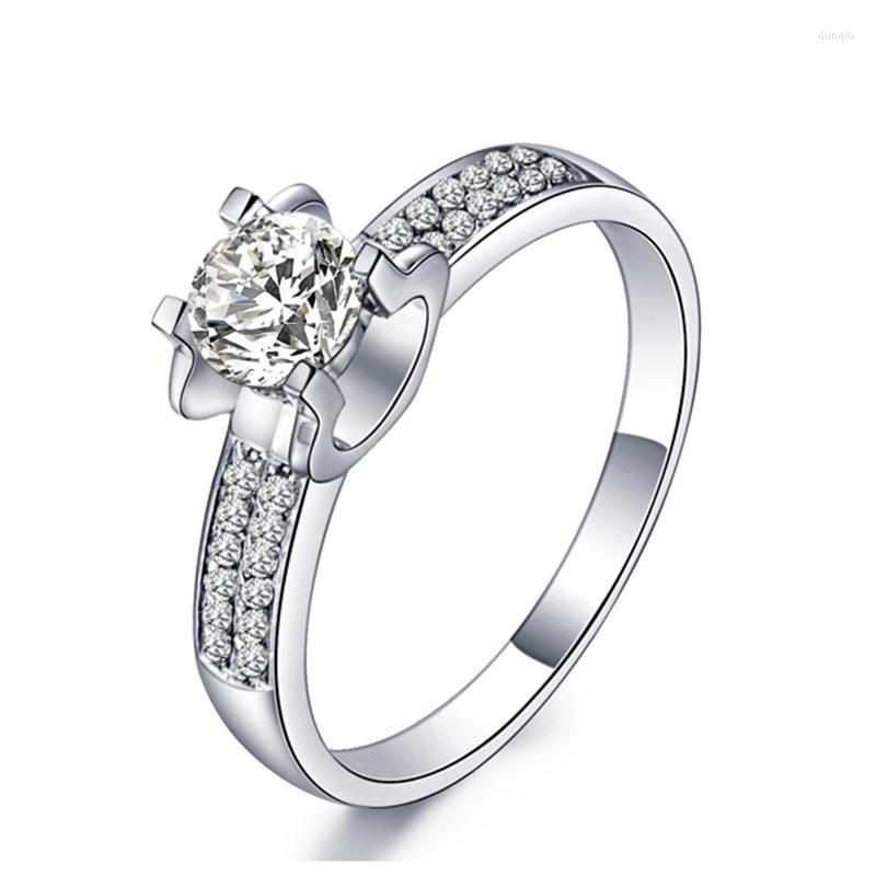 Cluster Rings Diamond S925 Sterling Silver For Women 2023 Fashion Wedding Bands Fine Jewlery Couples CROWN Jewelry
Cluster Rings Diamond S925 Sterling Silver For Women 2023 Fashion Wedding Bands Fine Jewlery Couples CROWN Jewelry
