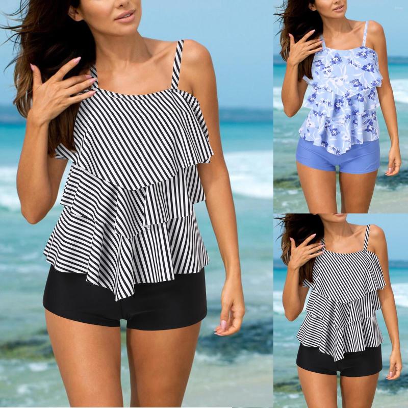 Women's Swimwear Women Vintage Print Strappy Back Tankini Set Two Piece Swimdress Panty Bathing Suit Beachwear, Black
Women's Swimwear Women Vintage Print Strappy Back Tankini Set Two Piece Swimdress Panty Bathing Suit Beachwear, Black