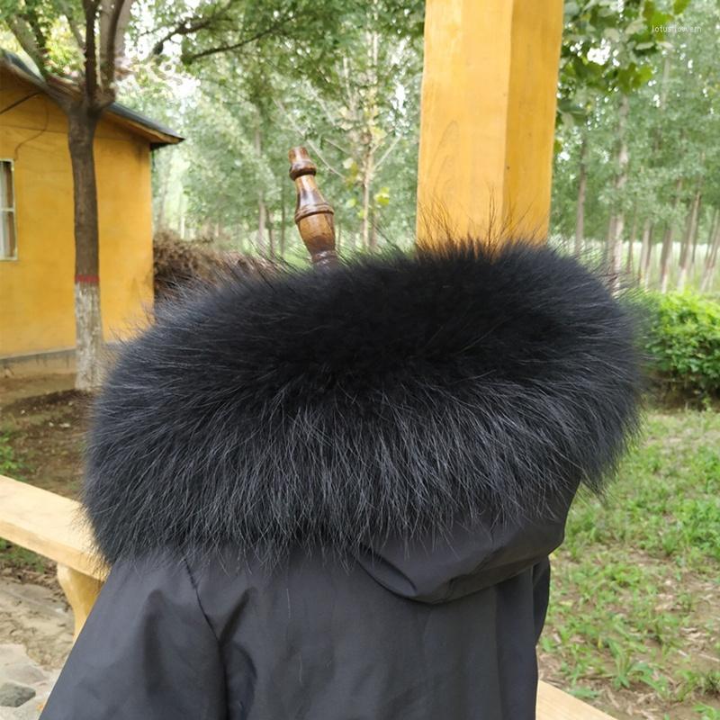 Scarves Real Raccoon Fur Collar Winter Coat Hood Decor Furry Scarf Women Men Shawl Luxury Warm Large Size
Scarves Real Raccoon Fur Collar Winter Coat Hood Decor Furry Scarf Women Men Shawl Luxury Warm Large Size