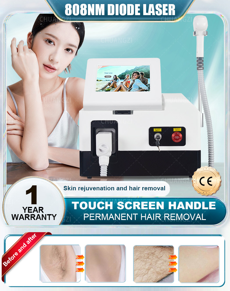 Professional painless and traceless coagulation laser portable clean 808 diode hair removal machine
Professional painless and traceless coagulation laser portable clean 808 diode hair removal machine