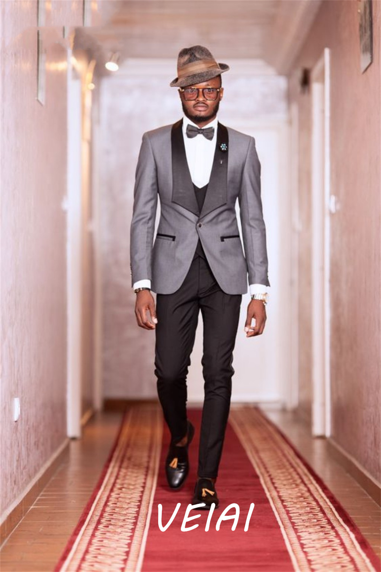 Men's Suits Blazers Grey Men Suits 3 Pieces One Button Blazer Jacket Men Tuxedos Groom Wedding Suits costume homme pour mariage JacketVestPant 230509, Picture style2
Men's Suits Blazers Grey Men Suits 3 Pieces One Button Blazer Jacket Men Tuxedos Groom Wedding Suits costume homme pour mariage JacketVestPant 230509, Picture style2