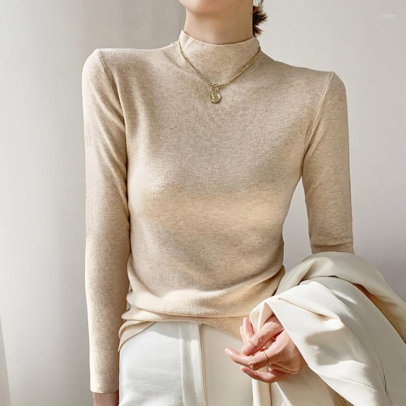 Women's Sweaters 2023 Autumn Turtleneck Women Sweater Pullover Korean Knitted Female Long Sleeve Soft Elastic Winter Clothes Pullovers, Black
Women's Sweaters 2023 Autumn Turtleneck Women Sweater Pullover Korean Knitted Female Long Sleeve Soft Elastic Winter Clothes Pullovers, Black