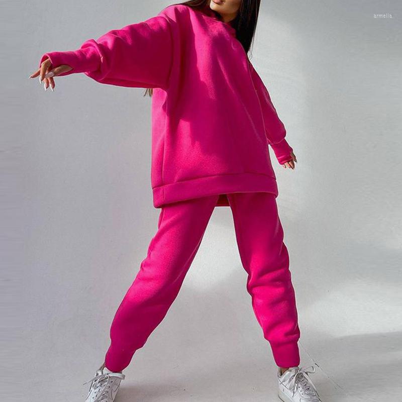Women's Two Piece Pants Women Fleece Hooded Tracksuit Set 2023 Female Casual Oversized Hoodies And Jogger Sets Lady Warm Suit Outfits, White
Women's Two Piece Pants Women Fleece Hooded Tracksuit Set 2023 Female Casual Oversized Hoodies And Jogger Sets Lady Warm Suit Outfits, White