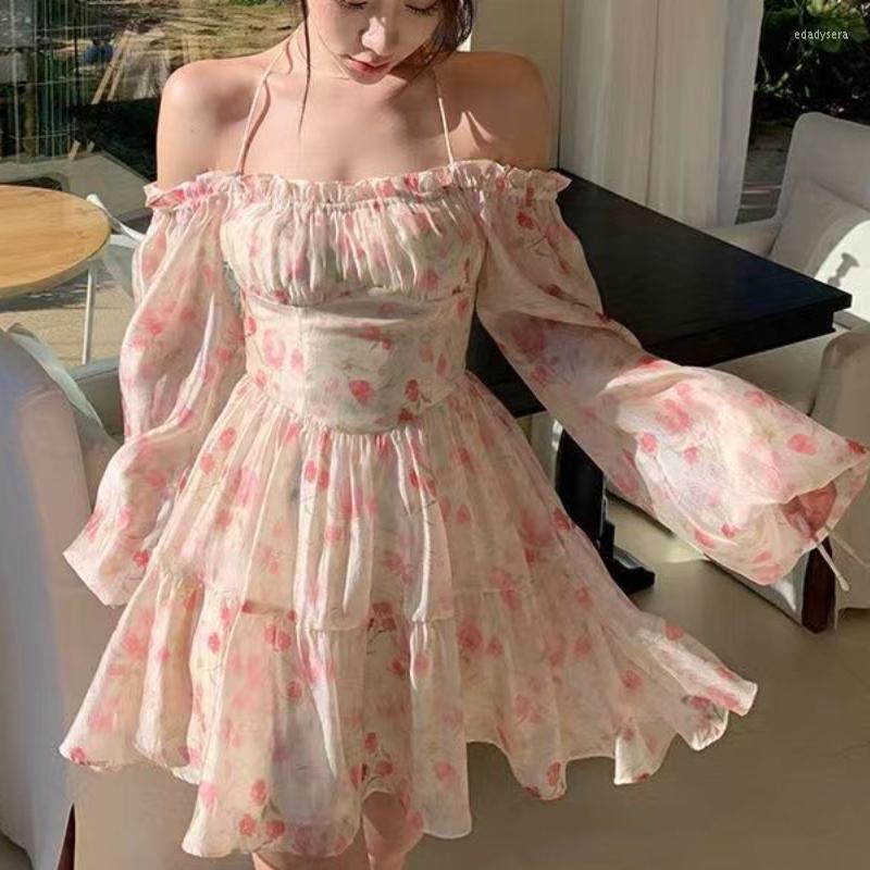 Work Dresses Kawaii Sweet Y2k Mini Dress Woman Long Sleeve Causal Floral Beach Party One Piece Korean Fashion 2023 Summer Chic, Pink
Work Dresses Kawaii Sweet Y2k Mini Dress Woman Long Sleeve Causal Floral Beach Party One Piece Korean Fashion 2023 Summer Chic, Pink
