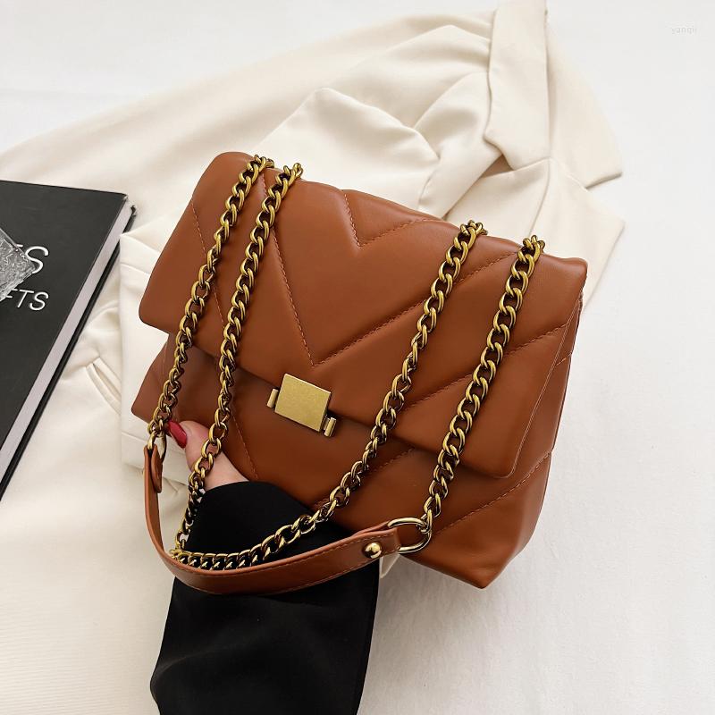 Evening Bags Casual Chain Crossbody For Women Fashion Simple Shoulder Bag Ladies Designer Handbags PU Leather Messenger, Black
Evening Bags Casual Chain Crossbody For Women Fashion Simple Shoulder Bag Ladies Designer Handbags PU Leather Messenger, Black