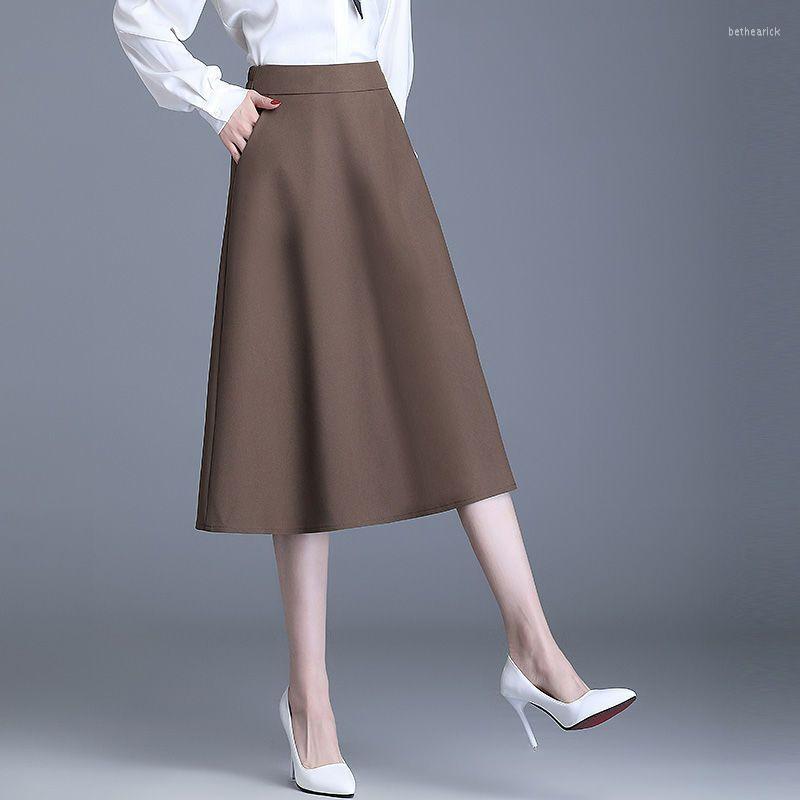Skirts Skirt Female 2023 Spring A-line Halfskirt Mid Length And Autumn Elastic Waist Covering Meat Slim Casual Suit, Black
Skirts Skirt Female 2023 Spring A-line Halfskirt Mid Length And Autumn Elastic Waist Covering Meat Slim Casual Suit, Black