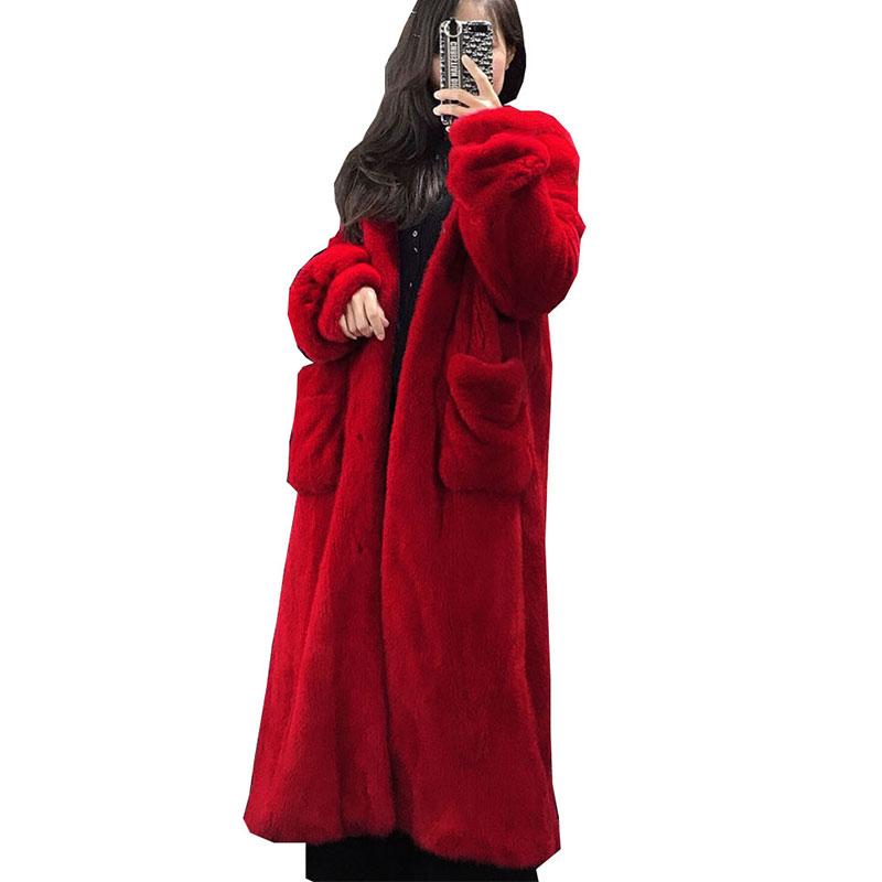 Women's Fur & Faux 2023 Winter Plush Women Coat Imitation Mink Long Fashion Female Overcoat Loose Thick Warm Outwear Plus Size Parka BC132, Khaki
Women's Fur & Faux 2023 Winter Plush Women Coat Imitation Mink Long Fashion Female Overcoat Loose Thick Warm Outwear Plus Size Parka BC132, Khaki