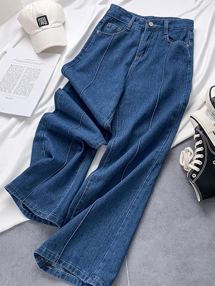Women' Jeans Blue High Waist Wide Leg Women' 2023 Spring Autumn Loose Slim Straight Denim Pants Casual Simple Trousers
Women' Jeans Blue High Waist Wide Leg Women' 2023 Spring Autumn Loose Slim Straight Denim Pants Casual Simple Trousers