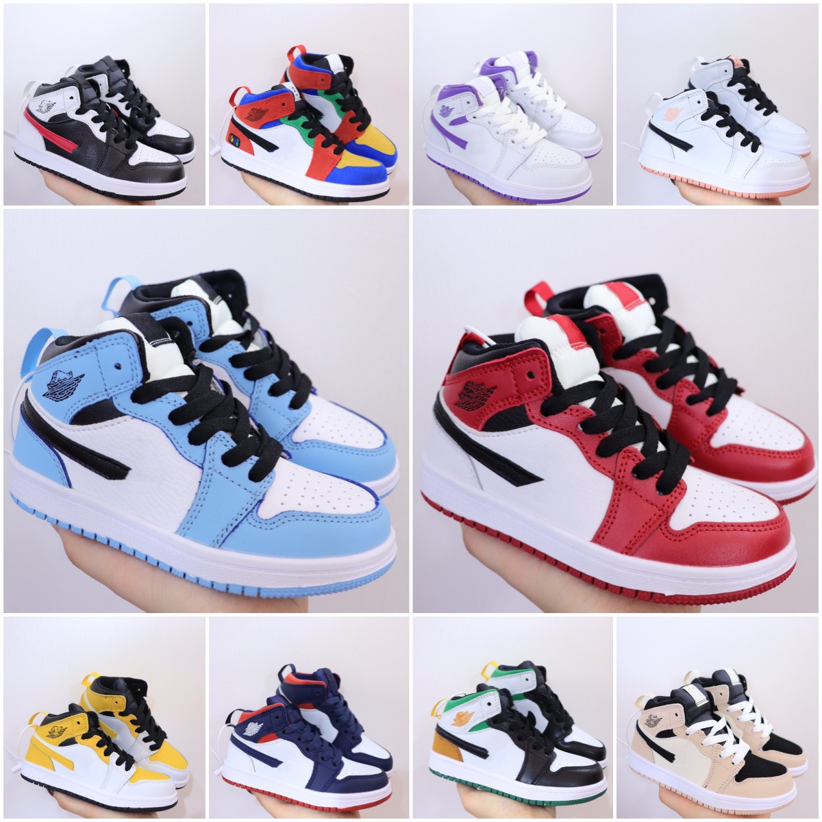 Air Jumpman 1 Basketball Shoes kid 1s Lost Found True University Blue Hyper Royal Panda dark Mocha bred shadow UNC Smoke Grey running shoes boys girls Sports Sneakers, Color 01
Air Jumpman 1 Basketball Shoes kid 1s Lost Found True University Blue Hyper Royal Panda dark Mocha bred shadow UNC Smoke Grey running shoes boys girls Sports Sneakers, Color 01