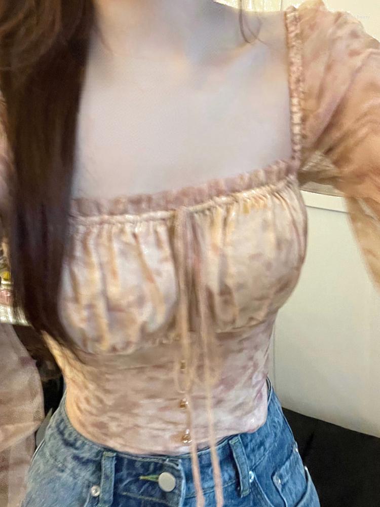 Women' Blouses 2023 Summer Sweet Casual Floral Blouse Women Beach Elegant Y2k Crop Tops Office Lady Vintage Long Sleeve Shirt Korean, Picture shown
Women' Blouses 2023 Summer Sweet Casual Floral Blouse Women Beach Elegant Y2k Crop Tops Office Lady Vintage Long Sleeve Shirt Korean, Picture shown