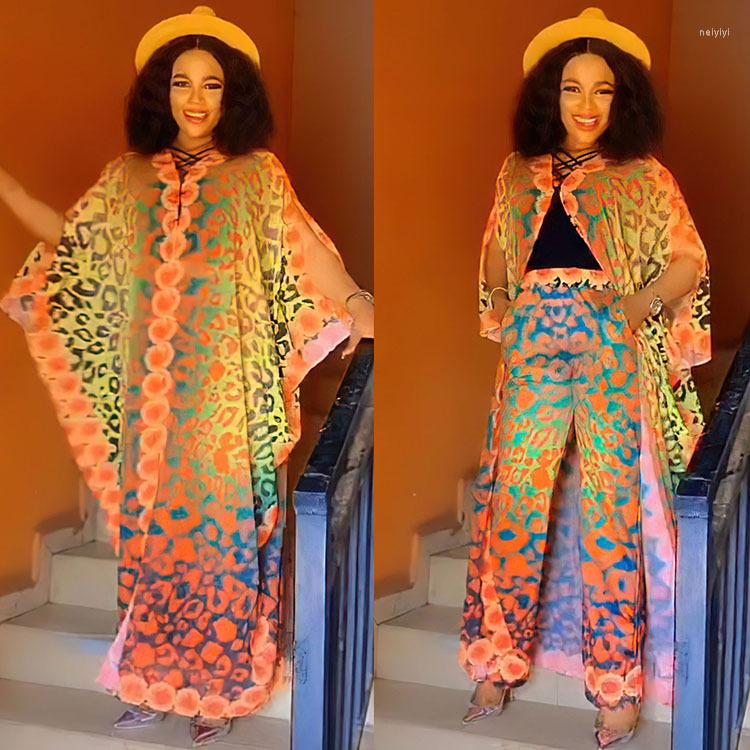 Ethnic Clothing African Clothes Women Summer 2023 Half Sleeve Printing Polyester Two Pieces Sets Top And Long Pant Suit
Ethnic Clothing African Clothes Women Summer 2023 Half Sleeve Printing Polyester Two Pieces Sets Top And Long Pant Suit
