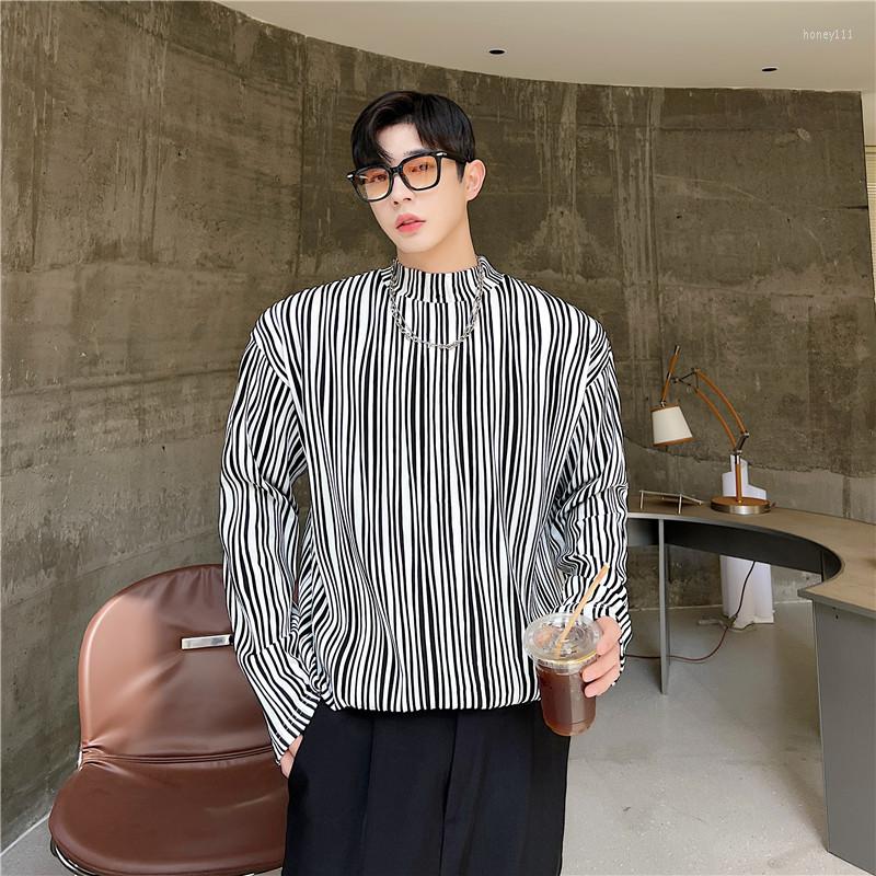 Men's Hoodies 2023 Spring Streetwear Fashion Long Sleeve T-shirt Striped Round Collar Korean Style Loose Temperament Male Top, 01
Men's Hoodies 2023 Spring Streetwear Fashion Long Sleeve T-shirt Striped Round Collar Korean Style Loose Temperament Male Top, 01