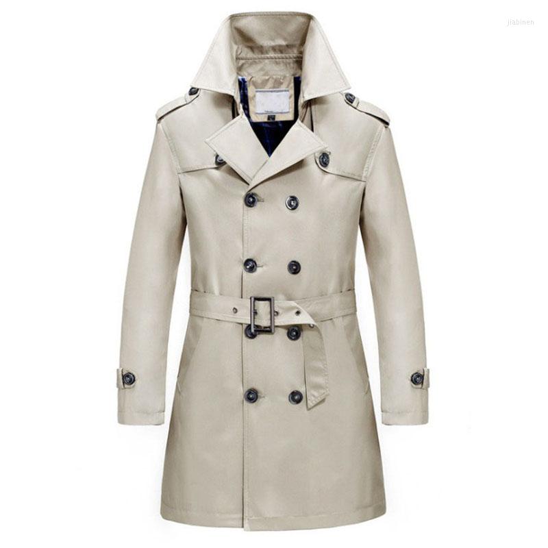 Men's Trench Coats Business Clothing Mens Windbreaker Spring Anti-wrinkle Autumn Thin Men's Coat Masculino Double-breasted Long, Black
Men's Trench Coats Business Clothing Mens Windbreaker Spring Anti-wrinkle Autumn Thin Men's Coat Masculino Double-breasted Long, Black