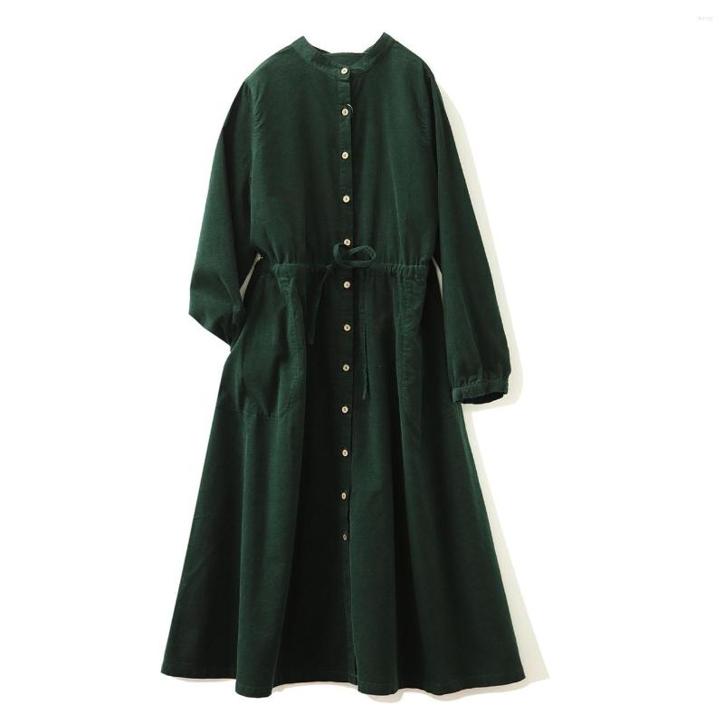 Casual Dresses Spring Autumn Women Basic Loose Comfortable Natural Breathable Water Washed Cotton Corduroy Long Shirt, Purple
Casual Dresses Spring Autumn Women Basic Loose Comfortable Natural Breathable Water Washed Cotton Corduroy Long Shirt, Purple