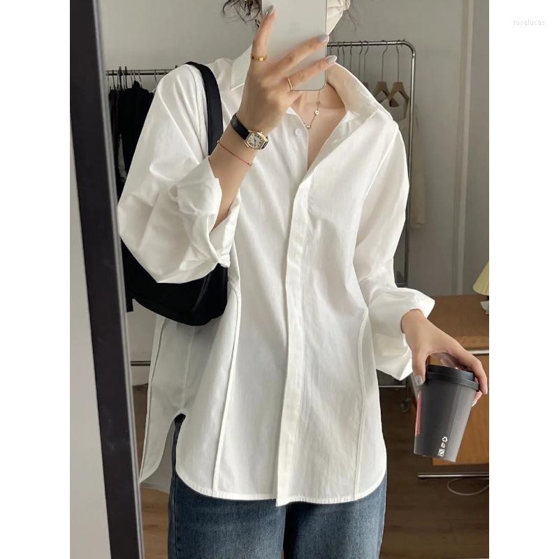 Women' Blouses White Shirt Female 2023 Spring And Summer Design Sense Small French Temperament Everything Long-sleeved Top
Women' Blouses White Shirt Female 2023 Spring And Summer Design Sense Small French Temperament Everything Long-sleeved Top