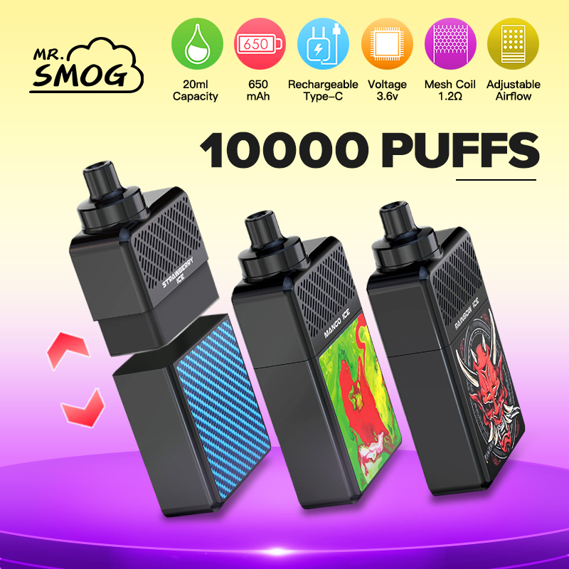 Original Vapsolo Master 10000 Disposable E Cigarettes Airflow Control Device 10 Colors replaceable pod 2% 5% Optional 10K Puffs Vape Pen 10 Flavors
Original Vapsolo Master 10000 Disposable E Cigarettes Airflow Control Device 10 Colors replaceable pod 2% 5% Optional 10K Puffs Vape Pen 10 Flavors