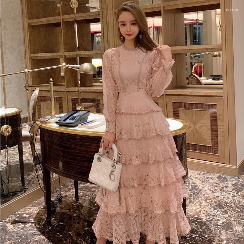 Casual Dresses Summer Party Long Dress 2023 Women' Sleeve Lace Flower Embroidered Cake A-Line Six Layer Ruffle, Pink
Casual Dresses Summer Party Long Dress 2023 Women' Sleeve Lace Flower Embroidered Cake A-Line Six Layer Ruffle, Pink