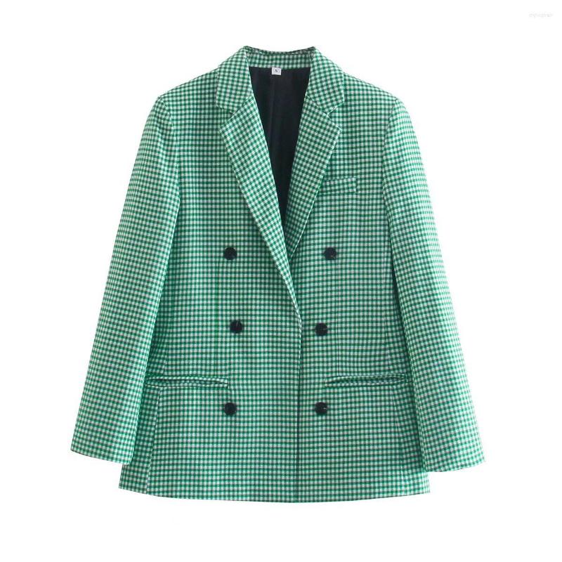 Women' Suits 2023 Fashion Spring Women Plaid Blazers And Jackets Work Office Lady Suit Slim Double Breasted Business Female Blazer Coat, Khaki
Women' Suits 2023 Fashion Spring Women Plaid Blazers And Jackets Work Office Lady Suit Slim Double Breasted Business Female Blazer Coat, Khaki