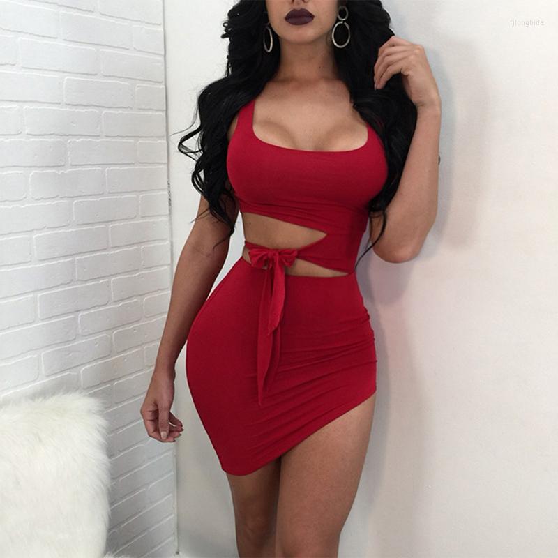 Work Dresses Women Short Sleeveless Dress Bow Tie Club Mini Black White Sexy Hollow Out Bandage Bodycon Slim Vestido Female In Summer, Red
Work Dresses Women Short Sleeveless Dress Bow Tie Club Mini Black White Sexy Hollow Out Bandage Bodycon Slim Vestido Female In Summer, Red