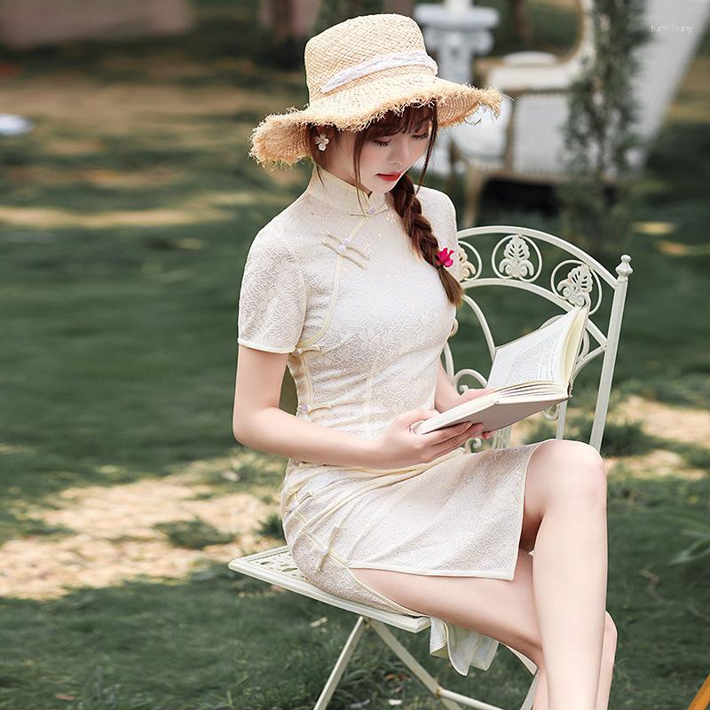 Ethnic Clothing Elegant Chinese Style Retro Lace Slim Qipao Woman Vintage Sexy Bodycon Cheongsam Dress Vestidos
Ethnic Clothing Elegant Chinese Style Retro Lace Slim Qipao Woman Vintage Sexy Bodycon Cheongsam Dress Vestidos