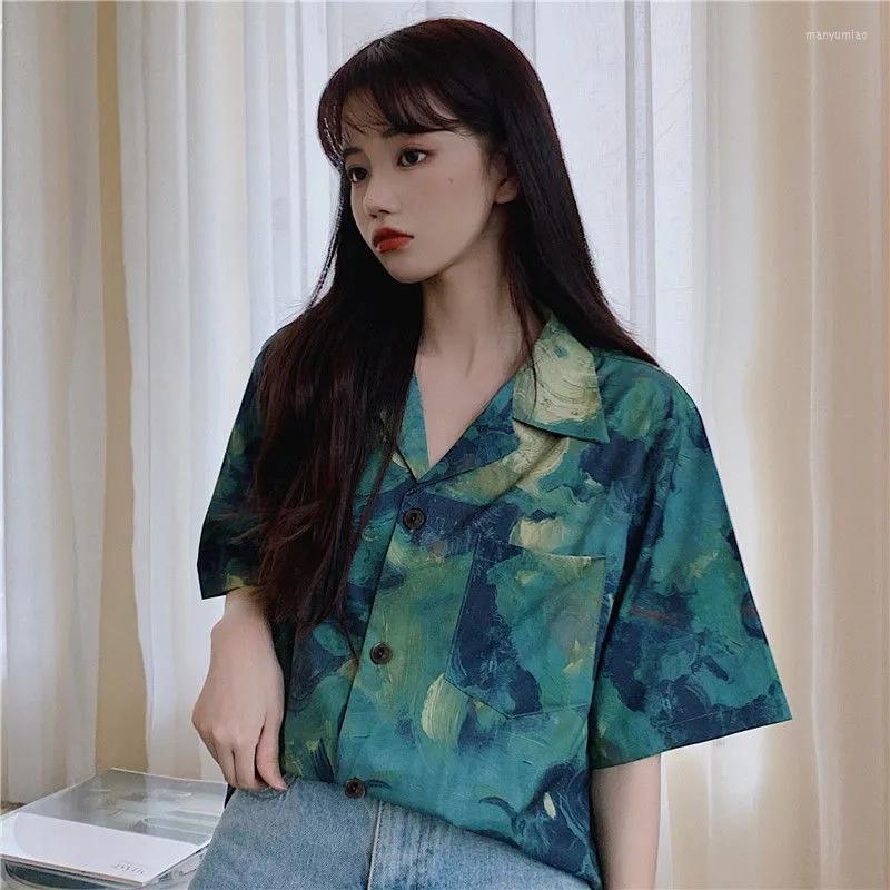 Women' Blouses Shirt Vintage Chic Woman Blouse Fashion Loose Aesthetic Women' Clothing Summer 2023 Plus Size Tops Short Sleeve T-shirt, Green
Women' Blouses Shirt Vintage Chic Woman Blouse Fashion Loose Aesthetic Women' Clothing Summer 2023 Plus Size Tops Short Sleeve T-shirt, Green