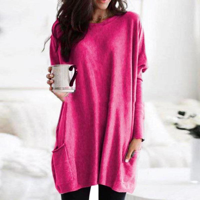 Women's T Shirts Loose Solid Color Pocketed Tunic Top Long Sleeve Round Neck Women Pullover Women's Clothing, Pink
Women's T Shirts Loose Solid Color Pocketed Tunic Top Long Sleeve Round Neck Women Pullover Women's Clothing, Pink