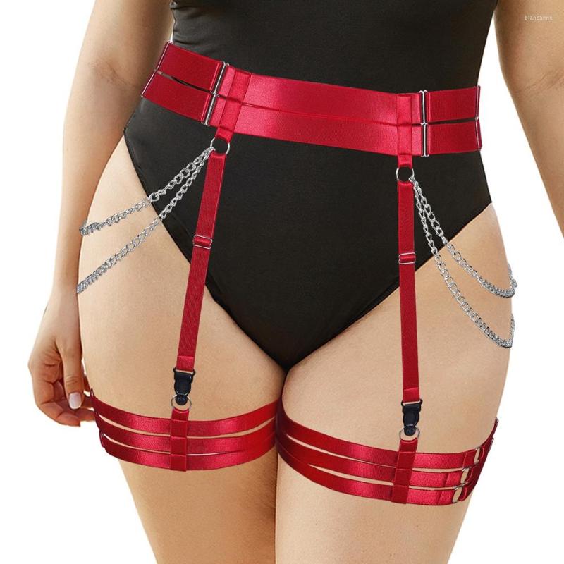 Garters Goth Body Bondage Sexy Stockings With Belt Garter Harness Fashion Erotic Lingerie Plus Size Women's Underwear Suspenders Socks, Blue
Garters Goth Body Bondage Sexy Stockings With Belt Garter Harness Fashion Erotic Lingerie Plus Size Women's Underwear Suspenders Socks, Blue