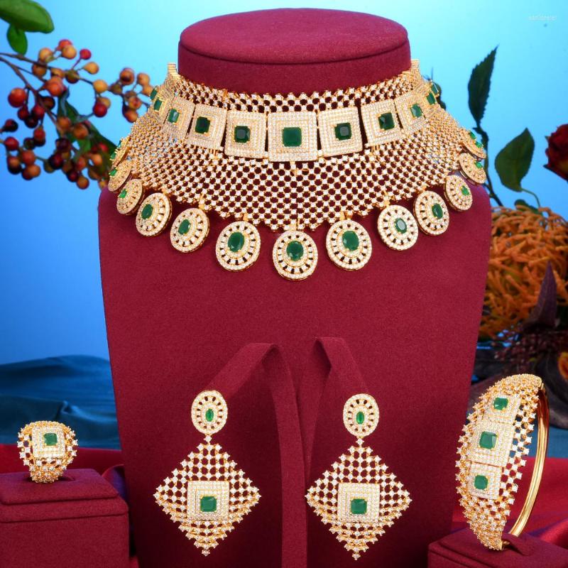 Necklace Earrings Set GODKI Luxury Princess Crown Flower Statement Choker For Women Wedding African Cubic Zircon CZ Dubai, Picture shown
Necklace Earrings Set GODKI Luxury Princess Crown Flower Statement Choker For Women Wedding African Cubic Zircon CZ Dubai, Picture shown