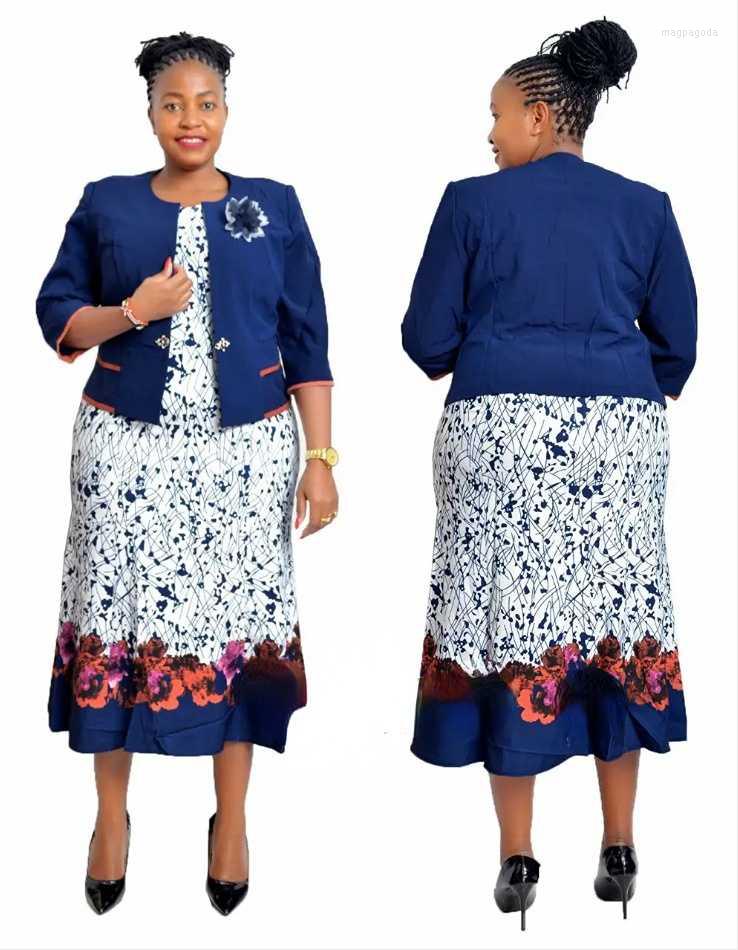 Ethnic Clothing Spring Autumn Print African 2 Pieces Set Women Dress Coat Suit Elegant Ladies Office Wear Dresses For 2XL-6XL
Ethnic Clothing Spring Autumn Print African 2 Pieces Set Women Dress Coat Suit Elegant Ladies Office Wear Dresses For 2XL-6XL