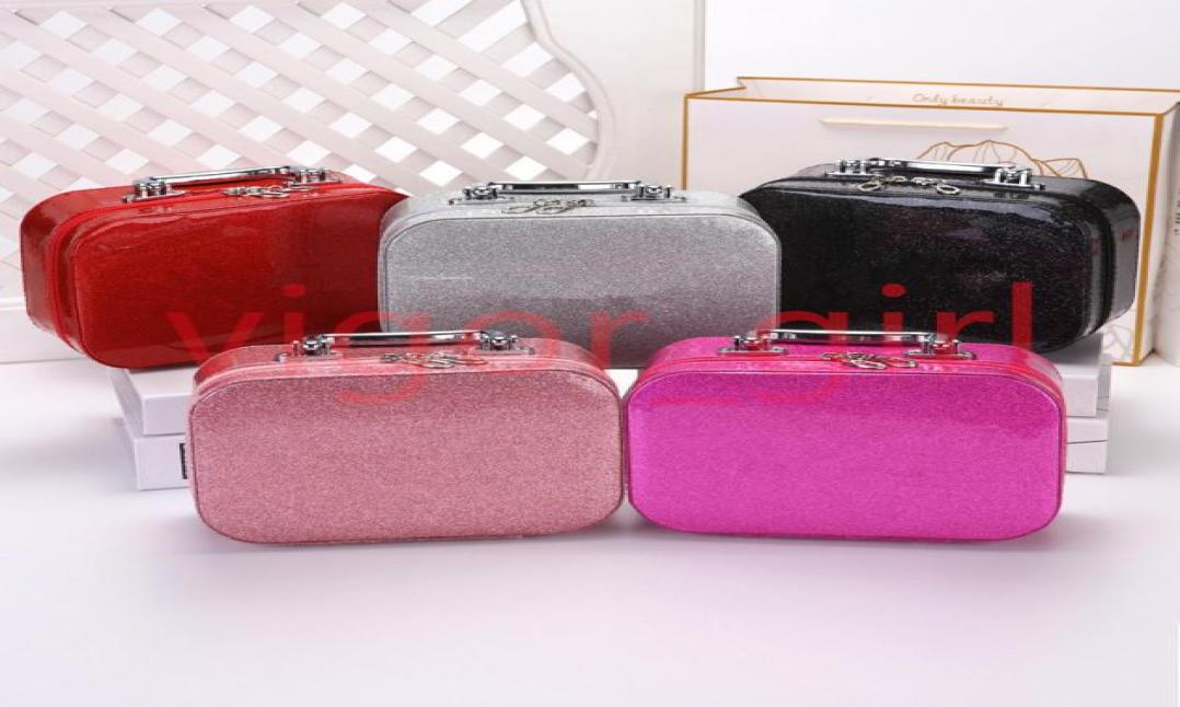 M Brand Makeup Train Cases Small Portable Simple and Cute Toiletries Portable Storage Box 5Color High Quality2402548, Black
M Brand Makeup Train Cases Small Portable Simple and Cute Toiletries Portable Storage Box 5Color High Quality2402548, Black