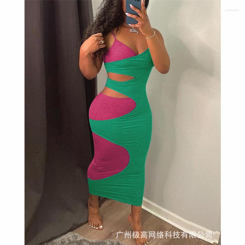 Casual Dresses Women Sexy Fashion Patchwork Party Dress Strap Sleeveless V Neck High Waist Corset Hollow Out Evening, Ods3660f-black
Casual Dresses Women Sexy Fashion Patchwork Party Dress Strap Sleeveless V Neck High Waist Corset Hollow Out Evening, Ods3660f-black