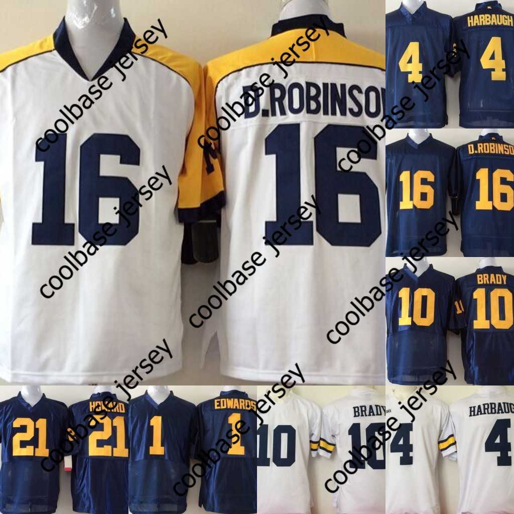 Football Jerseys Michigan Wolverines College Jerseys #21 Desmond Howard 10 Tom Brady 4 Jim Harbaugh College Jerseys Navy Blue White, 21 navy blue
Football Jerseys Michigan Wolverines College Jerseys #21 Desmond Howard 10 Tom Brady 4 Jim Harbaugh College Jerseys Navy Blue White, 21 navy blue