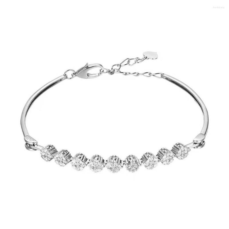 Link Bracelets Woman Crystal Bracelet Fashion Wedding Festival Party Date Travel Office Decoration Simple Jewelry Birthday Female
Link Bracelets Woman Crystal Bracelet Fashion Wedding Festival Party Date Travel Office Decoration Simple Jewelry Birthday Female