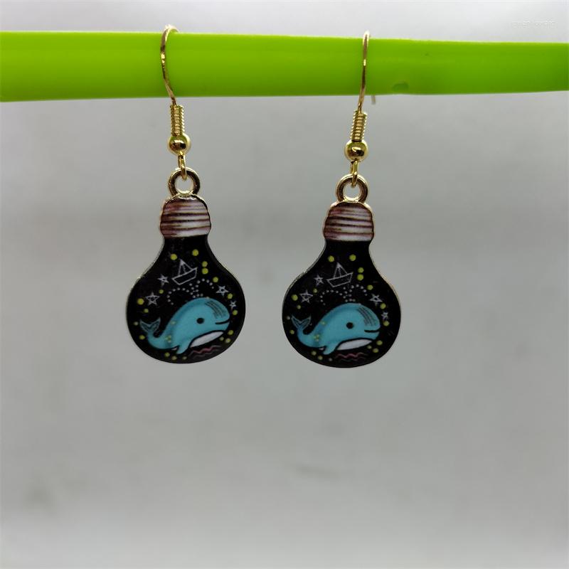 Dangle Earrings Yungqi Trend Funny Light Bulb Whale For Women Fashion Geometry Enamel Party Female Teens Jewelry
Dangle Earrings Yungqi Trend Funny Light Bulb Whale For Women Fashion Geometry Enamel Party Female Teens Jewelry