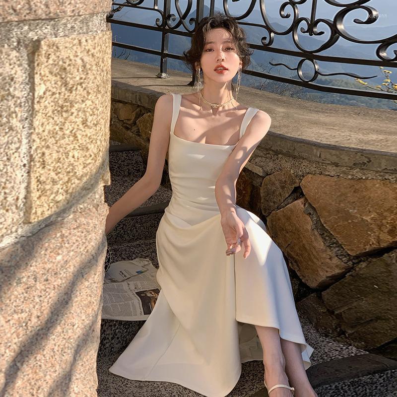 Casual Dresses Elegant Women Dress Vintage Fairy Sweet White Y2K Korean Fashion Office Ladies Evening Party Midi Slip 2023
Casual Dresses Elegant Women Dress Vintage Fairy Sweet White Y2K Korean Fashion Office Ladies Evening Party Midi Slip 2023
