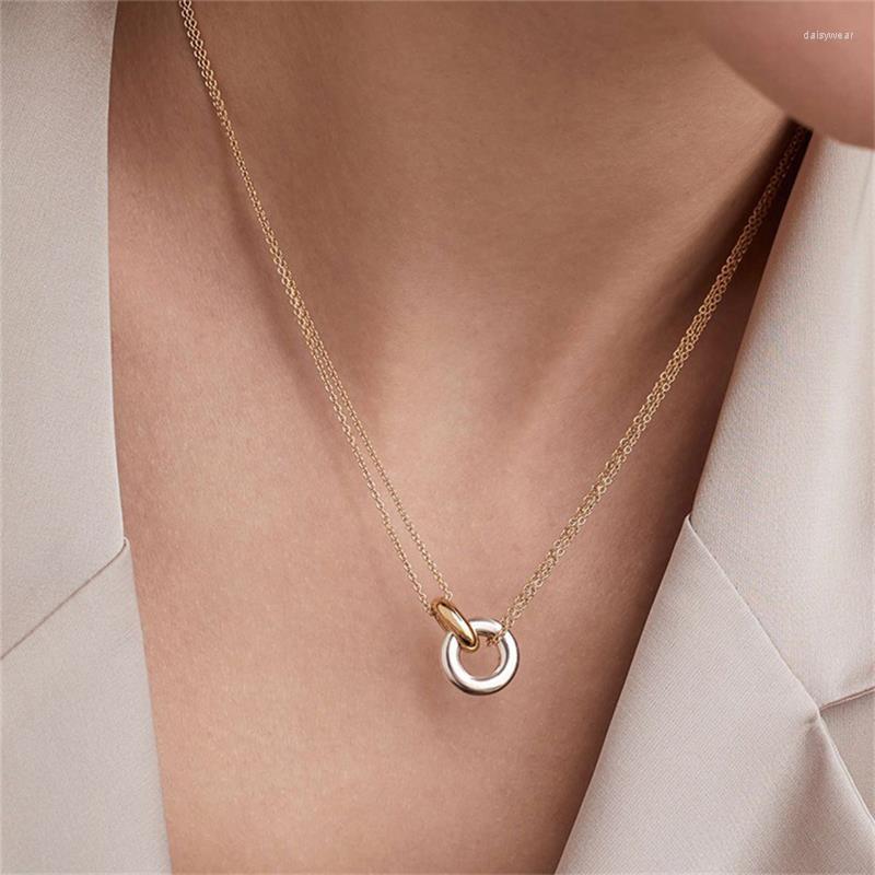 Pendant Necklaces Trend 316L Stainless Steel Two-color For Women Chokers Fashion Festival Party Jewelry Gift
Pendant Necklaces Trend 316L Stainless Steel Two-color For Women Chokers Fashion Festival Party Jewelry Gift