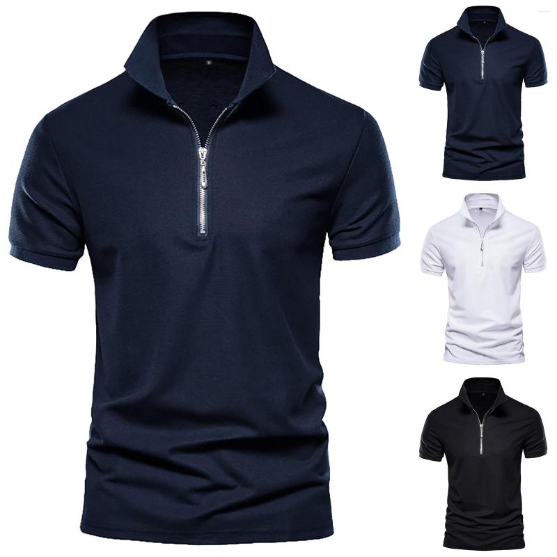Men's T Shirts Men'S Spring And Summer Fashion Loose Lapel Zipper 3d Short Sleeved Tops Shirt Spandex Mens Sweatpants Tall, White
Men's T Shirts Men'S Spring And Summer Fashion Loose Lapel Zipper 3d Short Sleeved Tops Shirt Spandex Mens Sweatpants Tall, White
