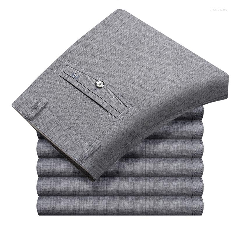 Men's Pants Men's Formal Business Suit Spring And Autumn Classic Thin Office Baggy Summer Casual White, Blue gray pants
Men's Pants Men's Formal Business Suit Spring And Autumn Classic Thin Office Baggy Summer Casual White, Blue gray pants