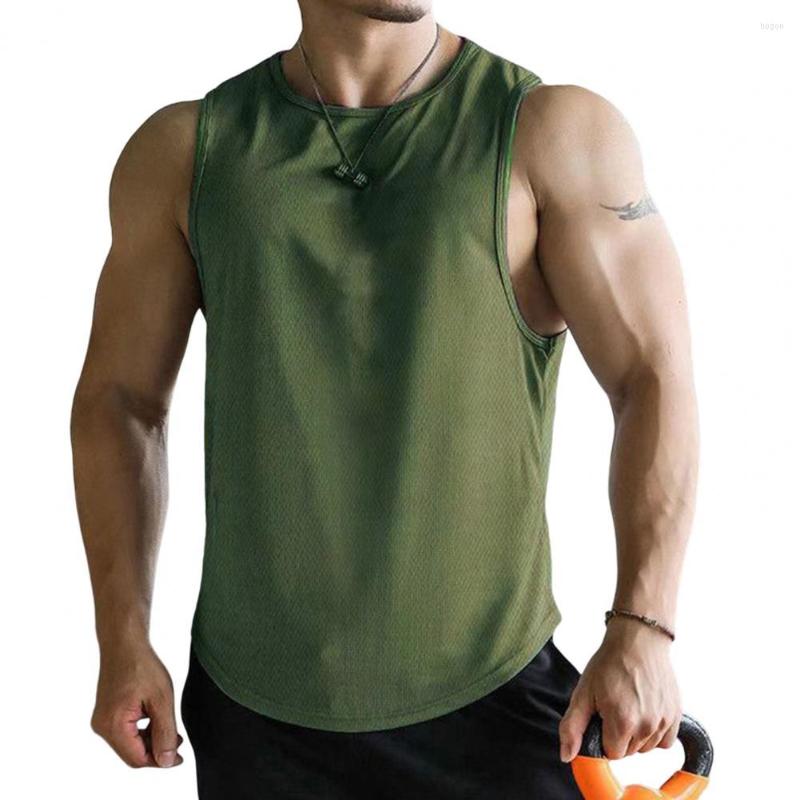 Men's Tank Tops Men Sports Top Summer O-Neck Sleeveless Elastic Sport Vest Thin Loose Solid Color Fitness Sportwear, Black
Men's Tank Tops Men Sports Top Summer O-Neck Sleeveless Elastic Sport Vest Thin Loose Solid Color Fitness Sportwear, Black