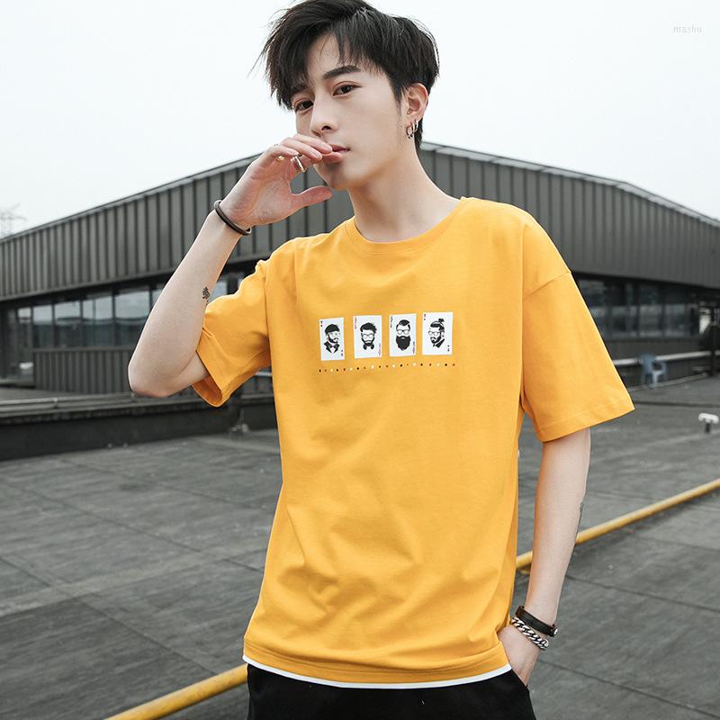 Men's T Shirts Short Sleeve T-Shirt 2023 Summer Style Japanese-Style All-Cotton Men Wear Crew Neck Loose-Fit Half Slee -40, 1913 white
Men's T Shirts Short Sleeve T-Shirt 2023 Summer Style Japanese-Style All-Cotton Men Wear Crew Neck Loose-Fit Half Slee -40, 1913 white