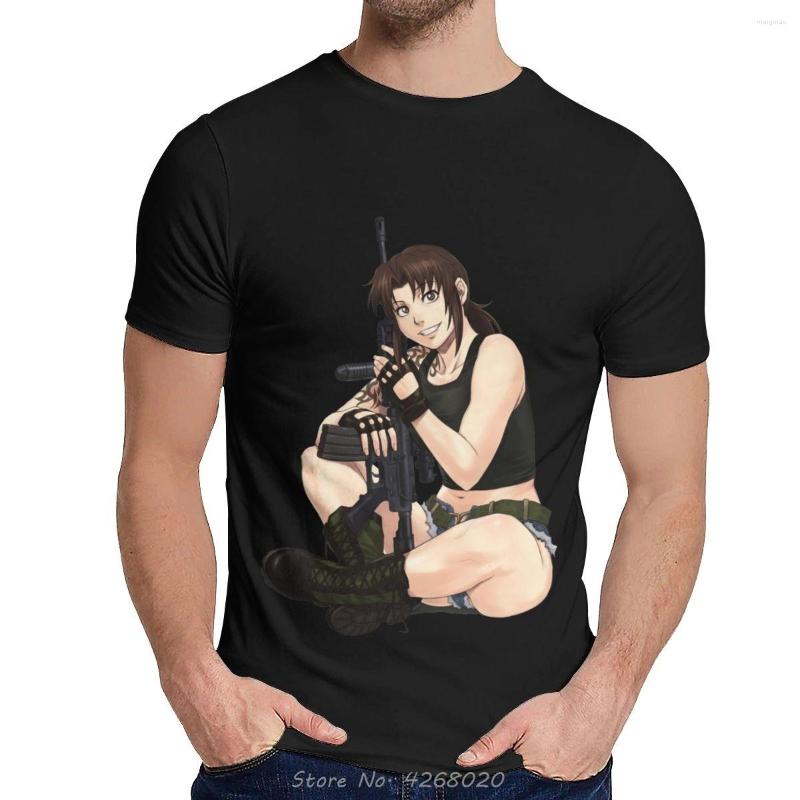 Men's T Shirts Revy From Black Lagoon Anime T-shirt Male Stylish Cotton Shirt Fashion O-neck Hip Hop Tshirt Tees Harajuku
Men's T Shirts Revy From Black Lagoon Anime T-shirt Male Stylish Cotton Shirt Fashion O-neck Hip Hop Tshirt Tees Harajuku