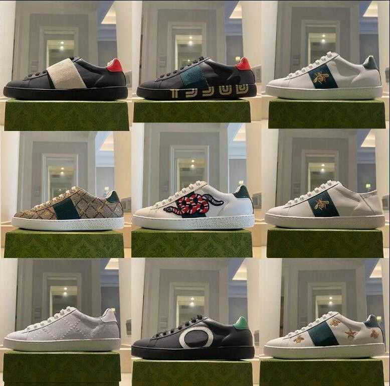 Designer Sneakers White Genuine Leather Men Luxury Women Casual Flats Shoes Python Tiger Flower Embroidered Cock 2023 Sneakers NO9
Designer Sneakers White Genuine Leather Men Luxury Women Casual Flats Shoes Python Tiger Flower Embroidered Cock 2023 Sneakers NO9