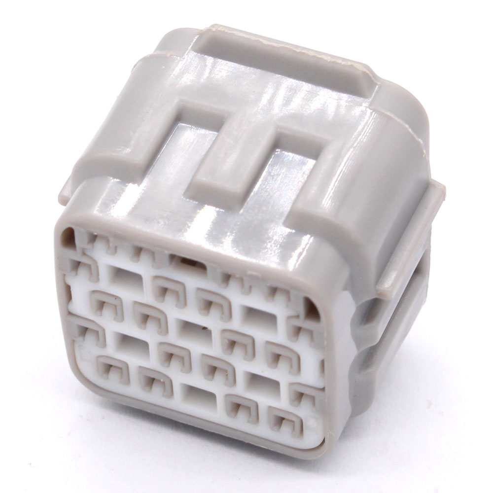 Wire-to-Wire Auto Female Sealed Gray 20 Pin Connector For Car 6189-0714