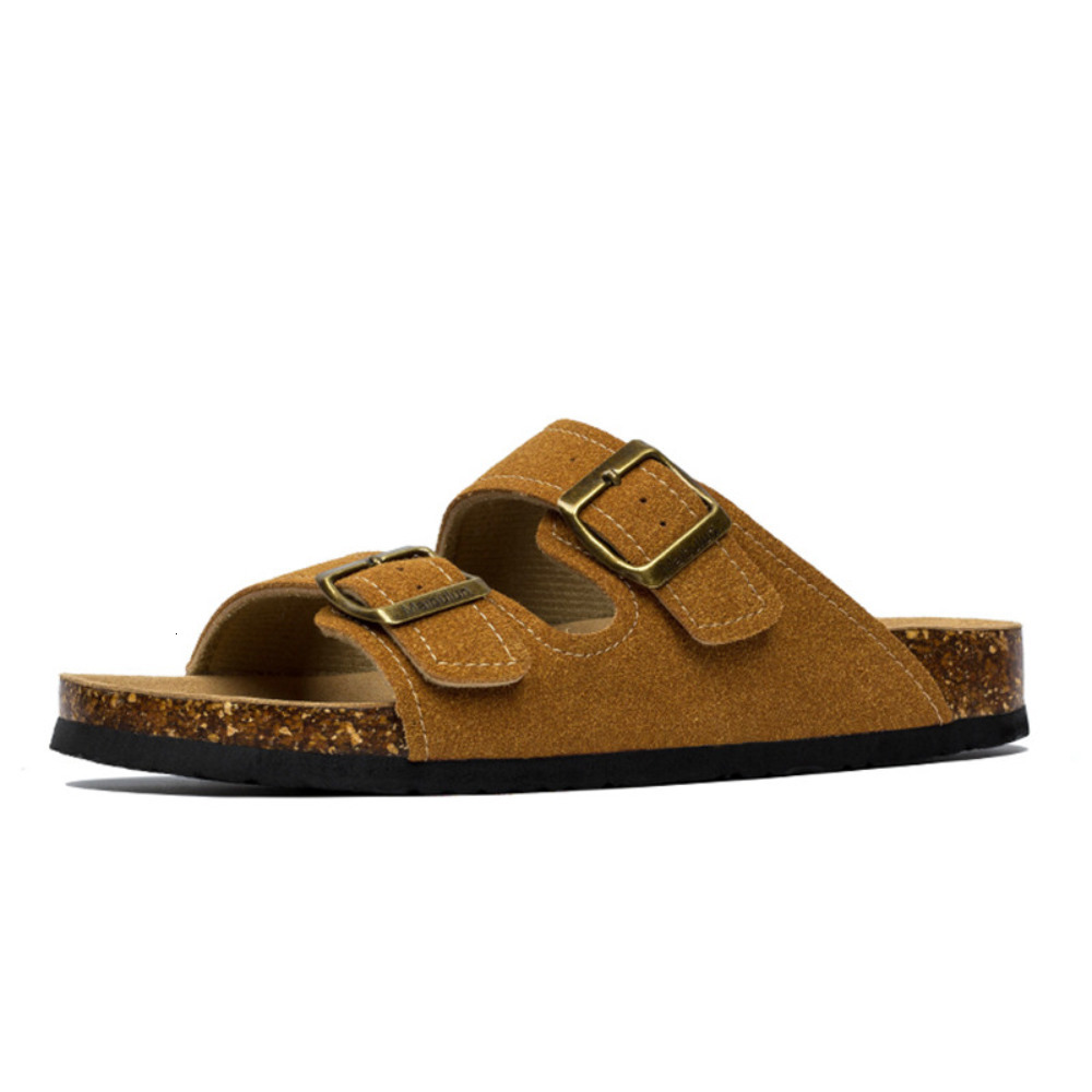 Slippers Summer Women Cork Slipper Casual Beach Double Buckle Non-slip Outside Nubuck Leather Slip on Slides Shoe Designer Slides 230509, Gray beige
Slippers Summer Women Cork Slipper Casual Beach Double Buckle Non-slip Outside Nubuck Leather Slip on Slides Shoe Designer Slides 230509, Gray beige