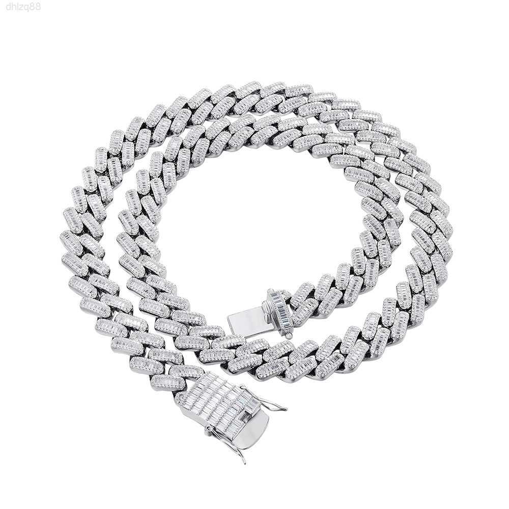 Custom 100% Fashion Jewelry Body Chain 925 Sterling Silver 18k Gold Plated Iced Out Baguette Diamond Miami Cuban Necklace
Custom 100% Fashion Jewelry Body Chain 925 Sterling Silver 18k Gold Plated Iced Out Baguette Diamond Miami Cuban Necklace