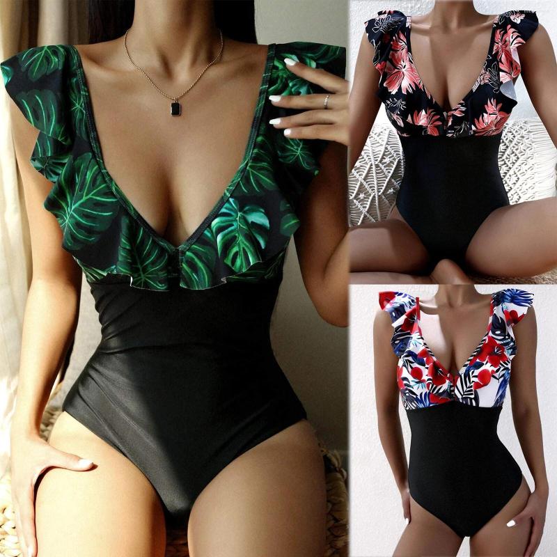 Women's Swimwear Women's Printed Sexy Colorful Multi Hair Removal For Women Area In Smocked Yellow, Black
Women's Swimwear Women's Printed Sexy Colorful Multi Hair Removal For Women Area In Smocked Yellow, Black